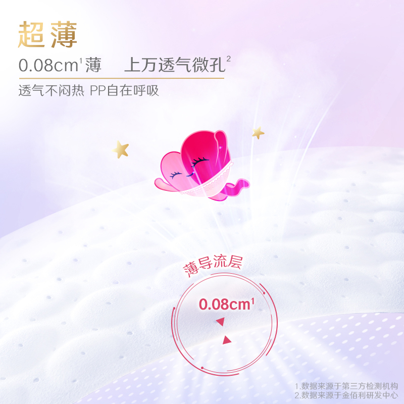 高洁丝裤型卫生巾夜安裤L码32片 夜用安心裤姨妈巾