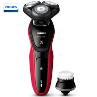 飞利浦PHILIPS电动剃须刀S5095/58 1小时快充 多功能理容 全身水洗 刮胡刀 配洁面刷头
