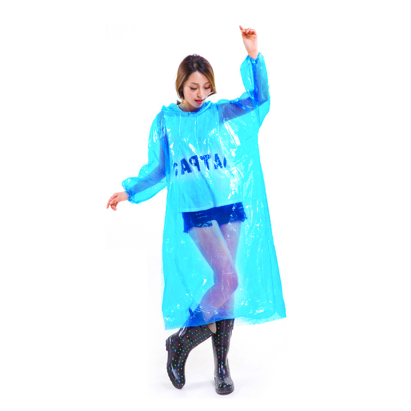 雨衣一次性长款单人雨衣防护成人户外女款长款全身旅游漂流便携雨衣（一件装）高清大图