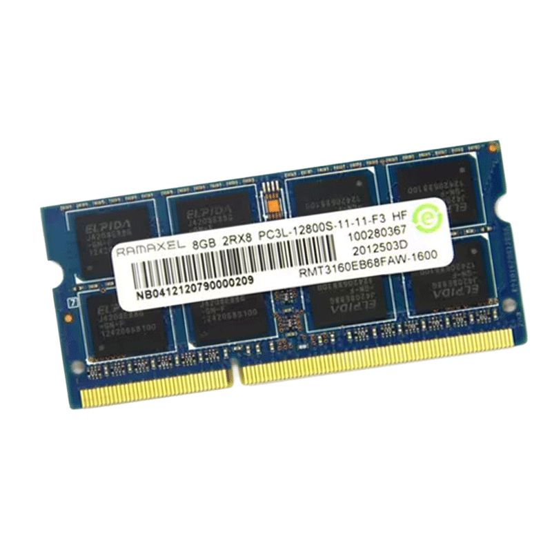 联想 hp 记忆科技(Ramaxel )8G DDR3L 1600笔记本内存PC3L-12800S