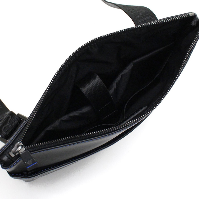 emporioarmani安普里奥阿玛尼欧美时尚男士单肩包人造革斜挎单肩包