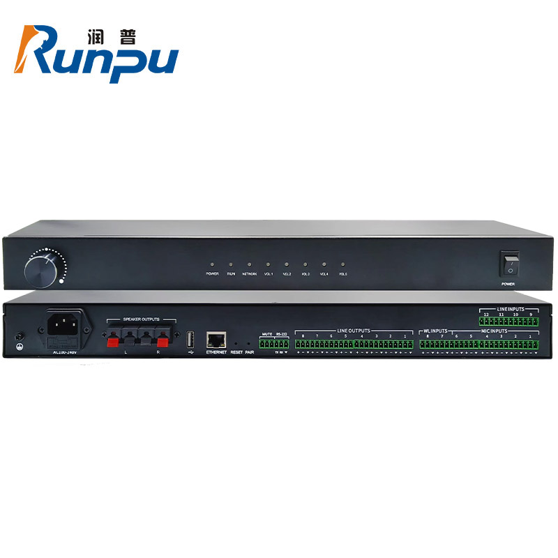润普Runpu RP-FB0806E音频处理器高清大图