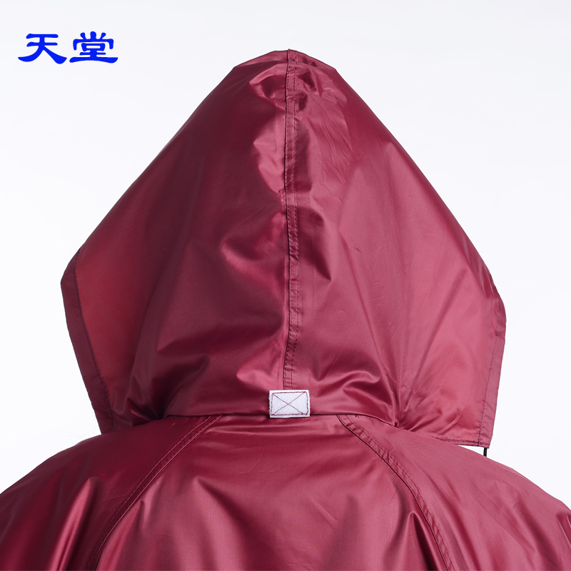 天堂伞天堂伞雨衣雨裤套装电动车摩托车双层加厚雨披男女式成人分体