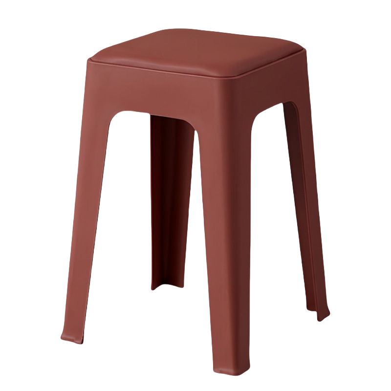 珂洋 塑料凳 软包(红色) 个高清大图