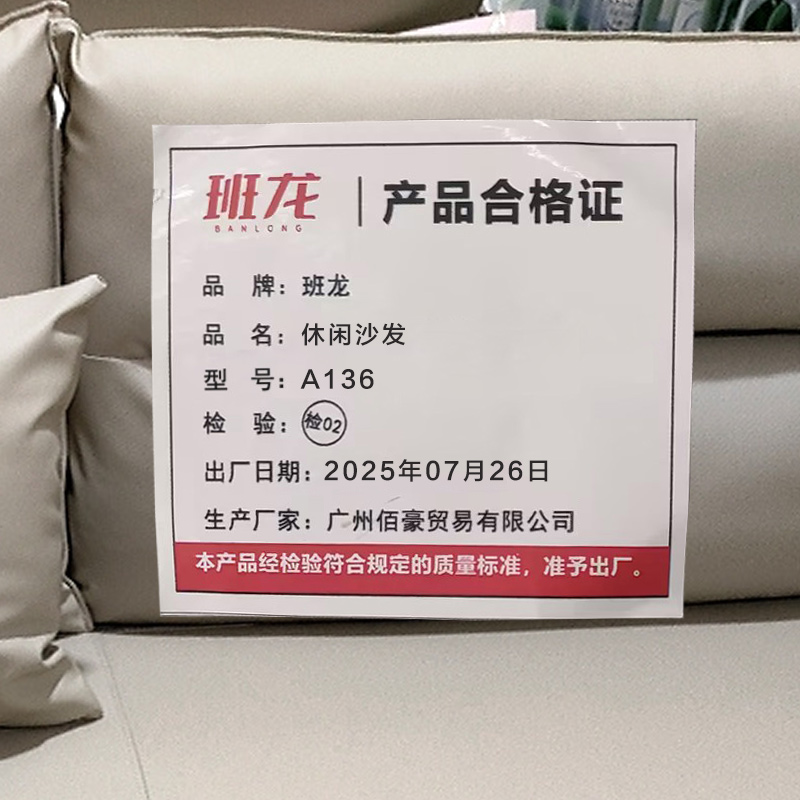 班龙休闲沙发A136张高清大图