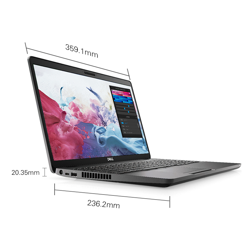 戴尔(DELL)precision 3540侠士版15.6英寸移动图形工作站笔记本I5-8265U/8G/512G固态/WX2100 2G/W10H