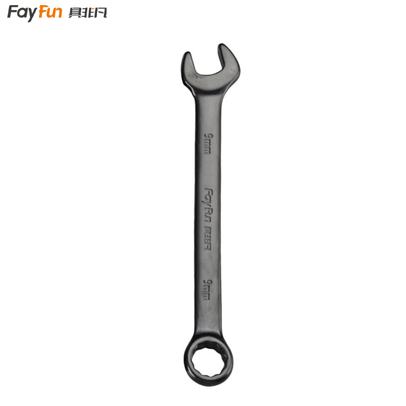 具非凡 黑电泳 两用扳手 9mm 把高清大图