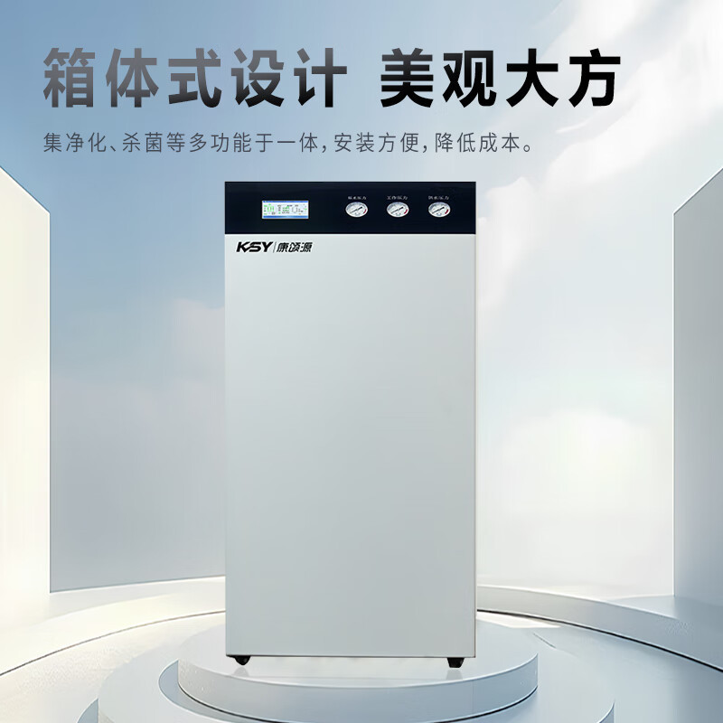康颂源 反渗透净化饮水机水处理设备大型商用净水机KSY-RO-0.5TAP 白色 JTXM高清大图