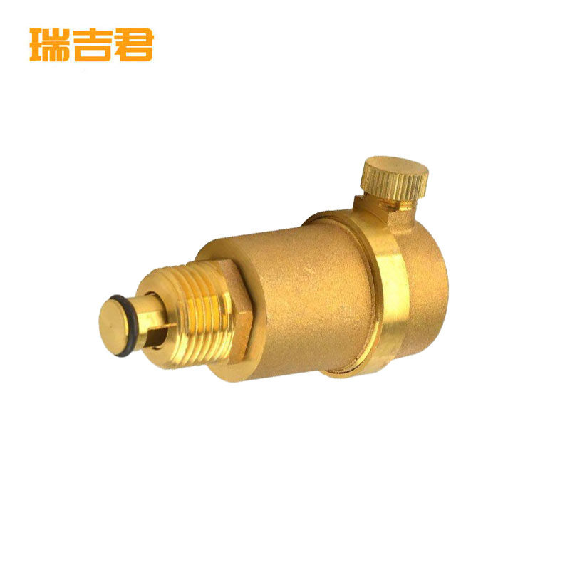 瑞吉君 铜排气阀 全自动铜排气阀黄铜自动排气阀 DN15 个高清大图