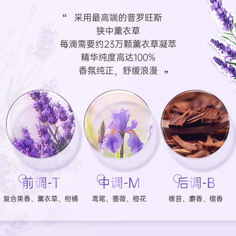 舒蕾洗衣液波卡莉香深层洁净香氛除菌袋装补充装袋装500g高清大图