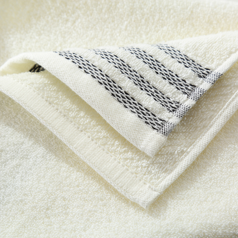 罗莱爱家纯棉毛巾系列套装四:毛巾×2+浴巾