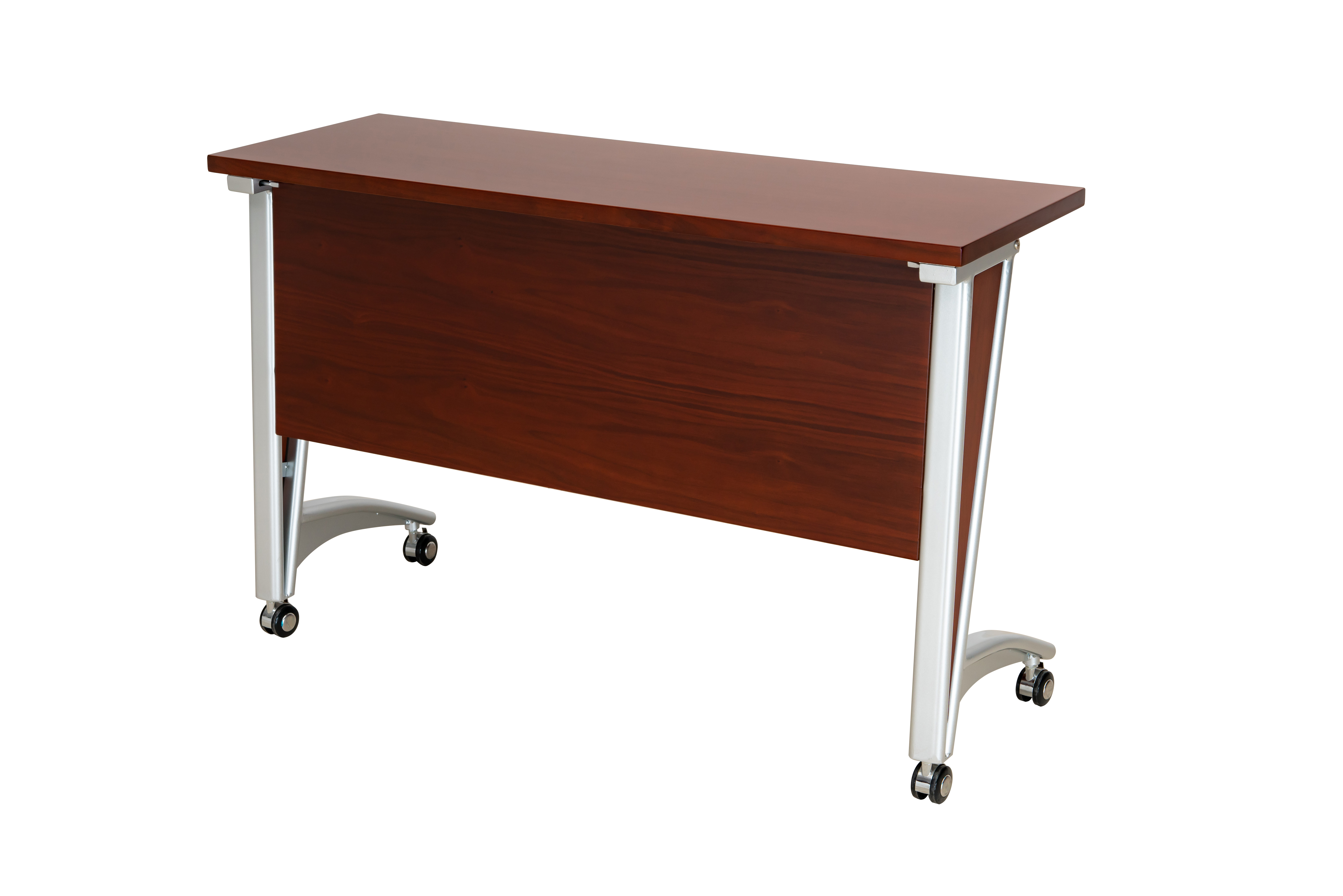 油漆钢架折叠条桌参数