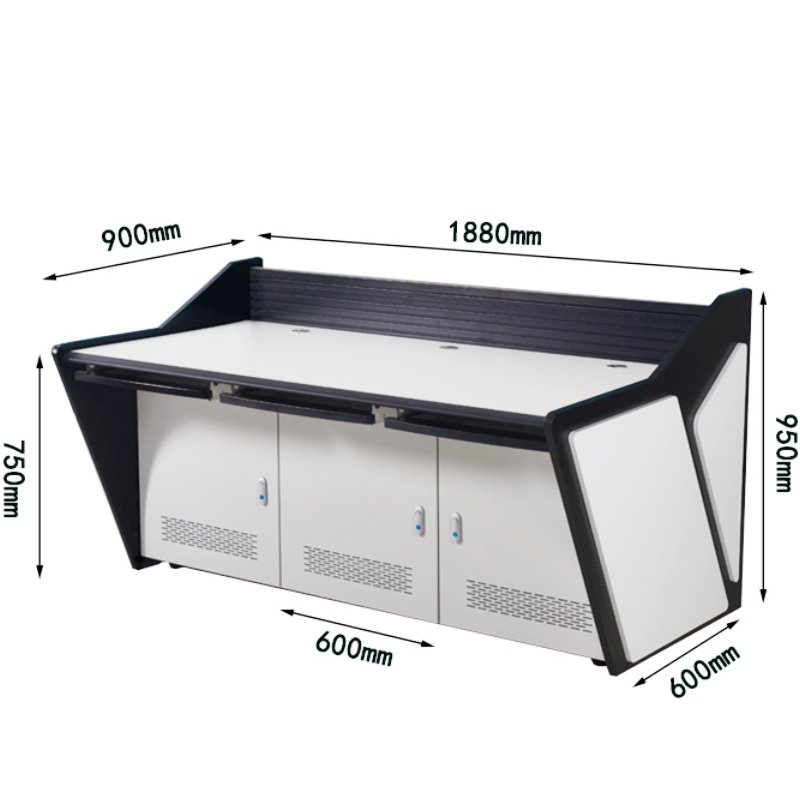 豫龙都 监控台三联台