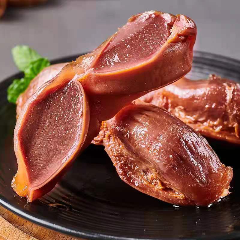 [满199减100]来伊份 卤鸭肫130g独立小包装零食小吃高清大图