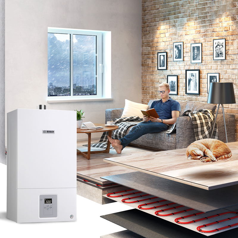 博世(BOSCH) 24KW 进口壁挂炉 新欧洲之星高清大图