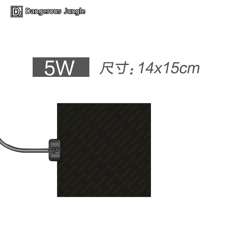 四代新款5W 爬宠加热垫 温控温湿度计饲养箱守宫蜥蜴蛇角蛙盒仓鼠加温设备