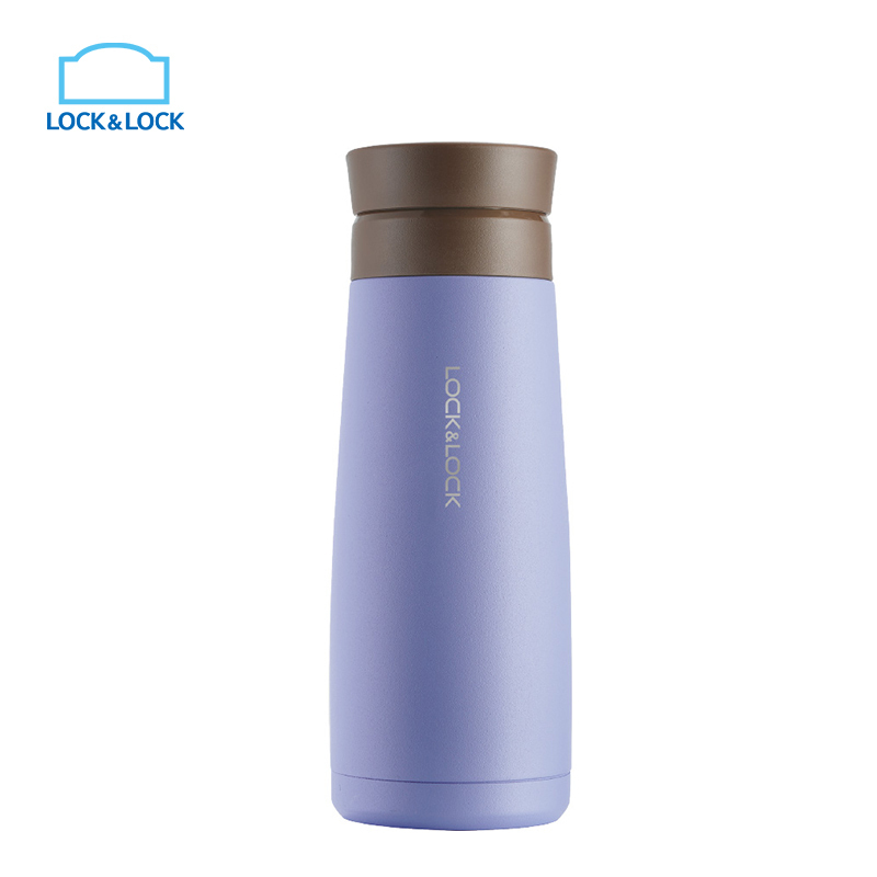 乐扣乐扣(lock&lock)爱的旋转保温杯304不锈钢杯子 LHC4169BLU(450ml)蓝色
