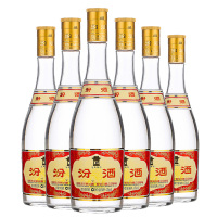 山西53度清香型酒白酒整箱475ml*6瓶装