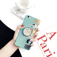 适用蓝光猫爪iphonex手机壳6s/i7可爱少女款气囊支架8plus保套