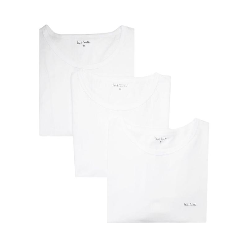 Paul Smith有机棉男士圆领短袖T恤三件装休闲运动套装