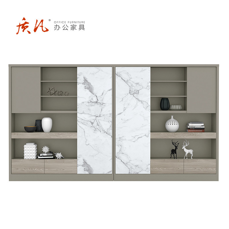 质凡文件柜板式储物柜书柜资料柜
