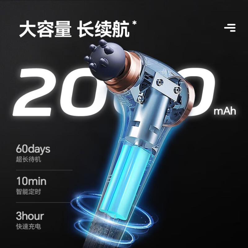 西屋Westinghouse 筋膜枪MA30-BU(NM)高清大图