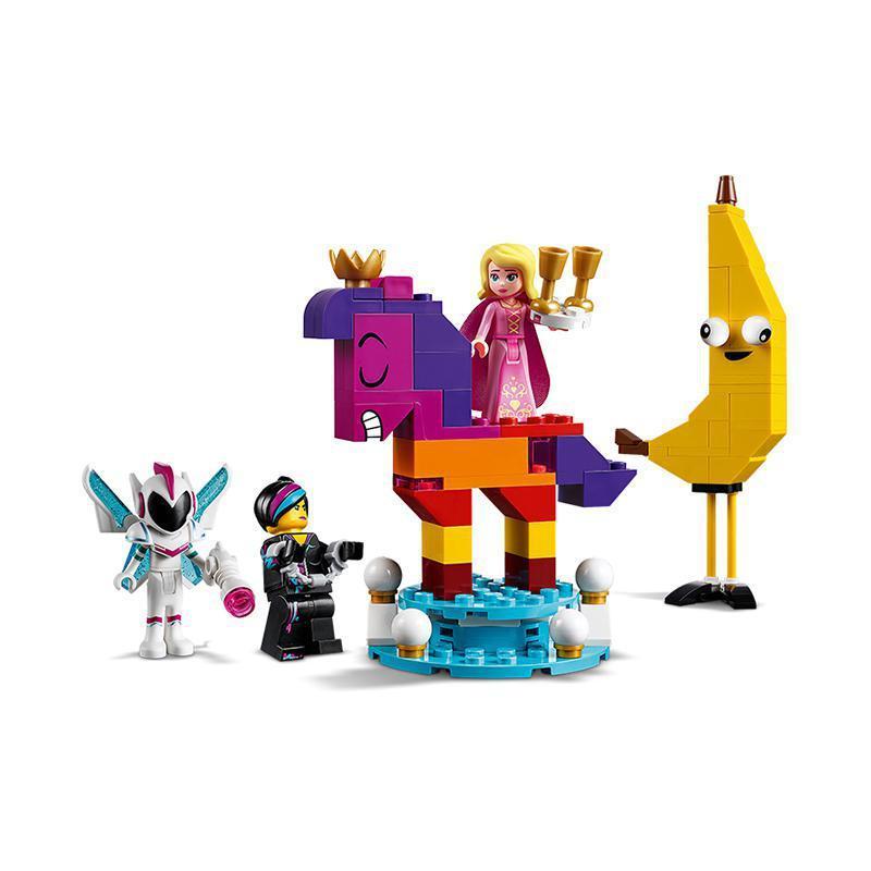 lego乐高19年1月大电影系列70824瓦特弗拉瓦纳比女王的隆重介绍拼插