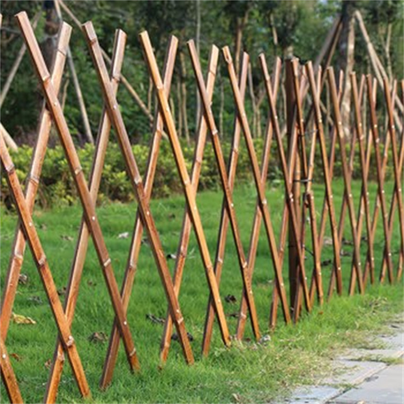 环杰户外伸缩竹篱笆围栏hj1186栏杆高80长180cm