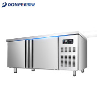东贝好乐冷藏商用工作台1.8米*0.8冷藏工作台 商用冰柜奶茶店设备 水吧操作台厨房冰箱