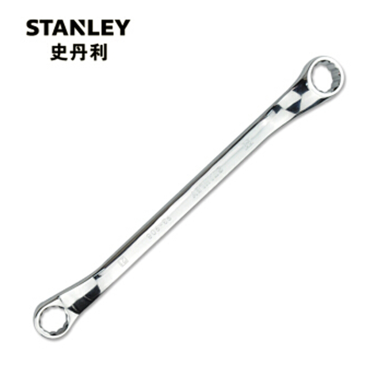 史丹利(Stanley) 17x19mm 公制精抛光45°角双梅花扳手 93-906-1-23 (单位:个)