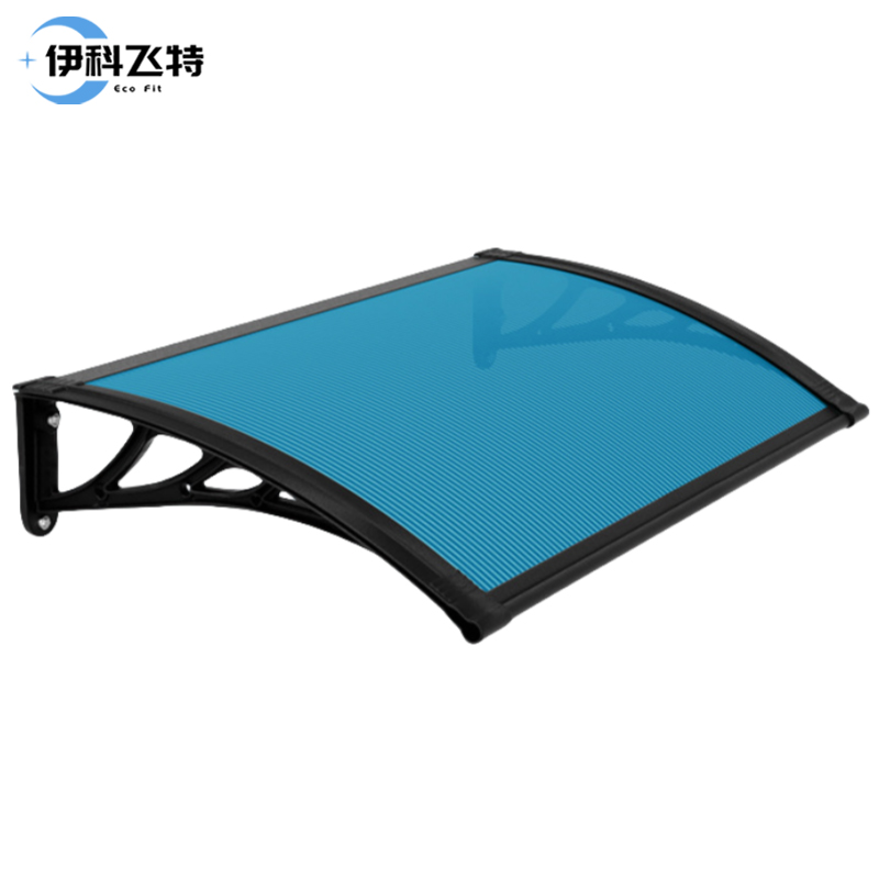 伊科飞特塑钢雨篷 雨棚1000*600*195mm个