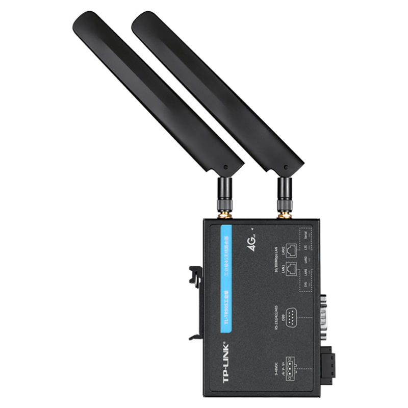 普联 TP-LINK 4G无线路由器插SIM流量卡自动联网高速企业商用 工厂交通TL-TR905工业级