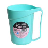 自营 新品 茶花1493漱口杯簌刷牙杯子牙刷杯牙缸洗漱杯水杯 570ml 颜色随机