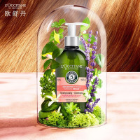 欧舒丹 5合1草本菁纯修护洗发露 温和清洁丰盈蓬松控油头皮护理洗发水