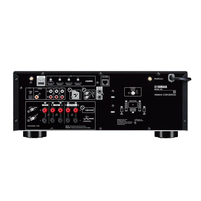 Yamaha/雅马哈RX-V4A 家用功放机 5.2声道 8K家庭影院AV放大器