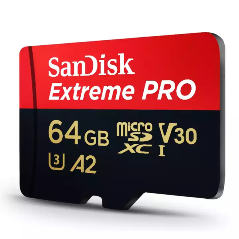 闪迪(Sandisk)64GB TF卡手机内存卡 读170MB/s写90MB/s运动相机无人机存储卡Micro SD卡高清大图
