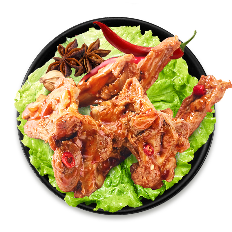 来伊份来吃鸭甜辣鸭锁骨112g高清大图