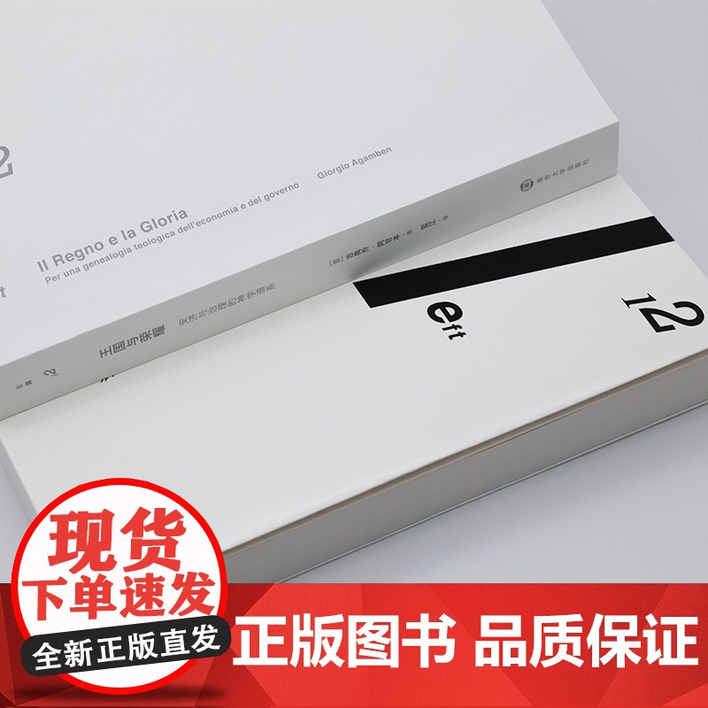 王国与荣耀 安济与治理的神学谱系 吉奥乔阿甘本 著 蓝江 左翼前沿思想译丛 政治哲学 南京大学出版社高清大图