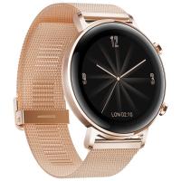 华为(HUAWEI)华为手表WATCH GT2 雅致款 (42mm) 水漾流金 麒麟芯片强劲续航蓝牙通话运动智能手表商务男女士通用手表
