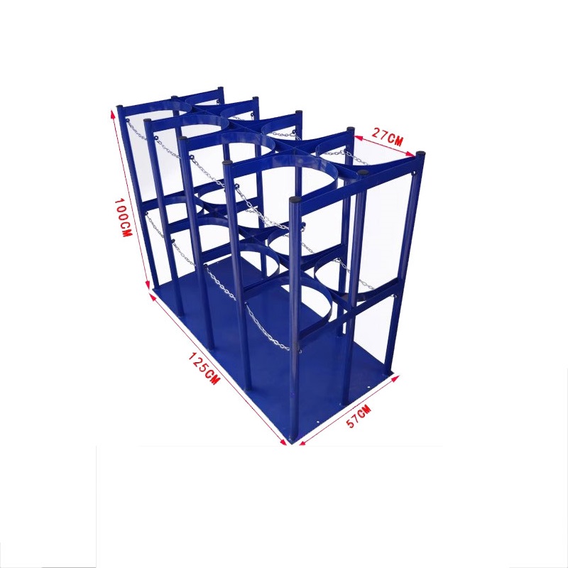 瑾如云海 工具架 气瓶固定架 1250*570*1000mm(八瓶) 组