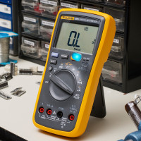 福禄克（FLUKE）18B+万用表可测发光二极管多功能电工万能表