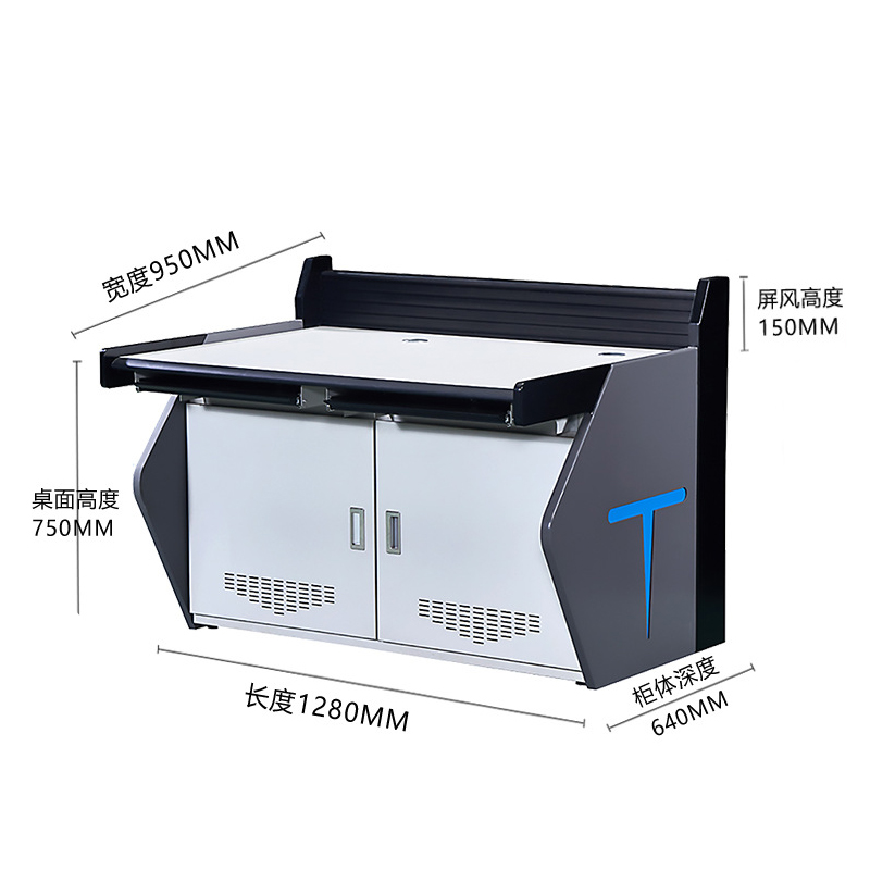 河洛伟业监控操作台 双联 张高清大图
