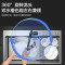 小蛮腰三功能枪灰色204不锈钢可旋转冷热出水厨房抽拉龙头