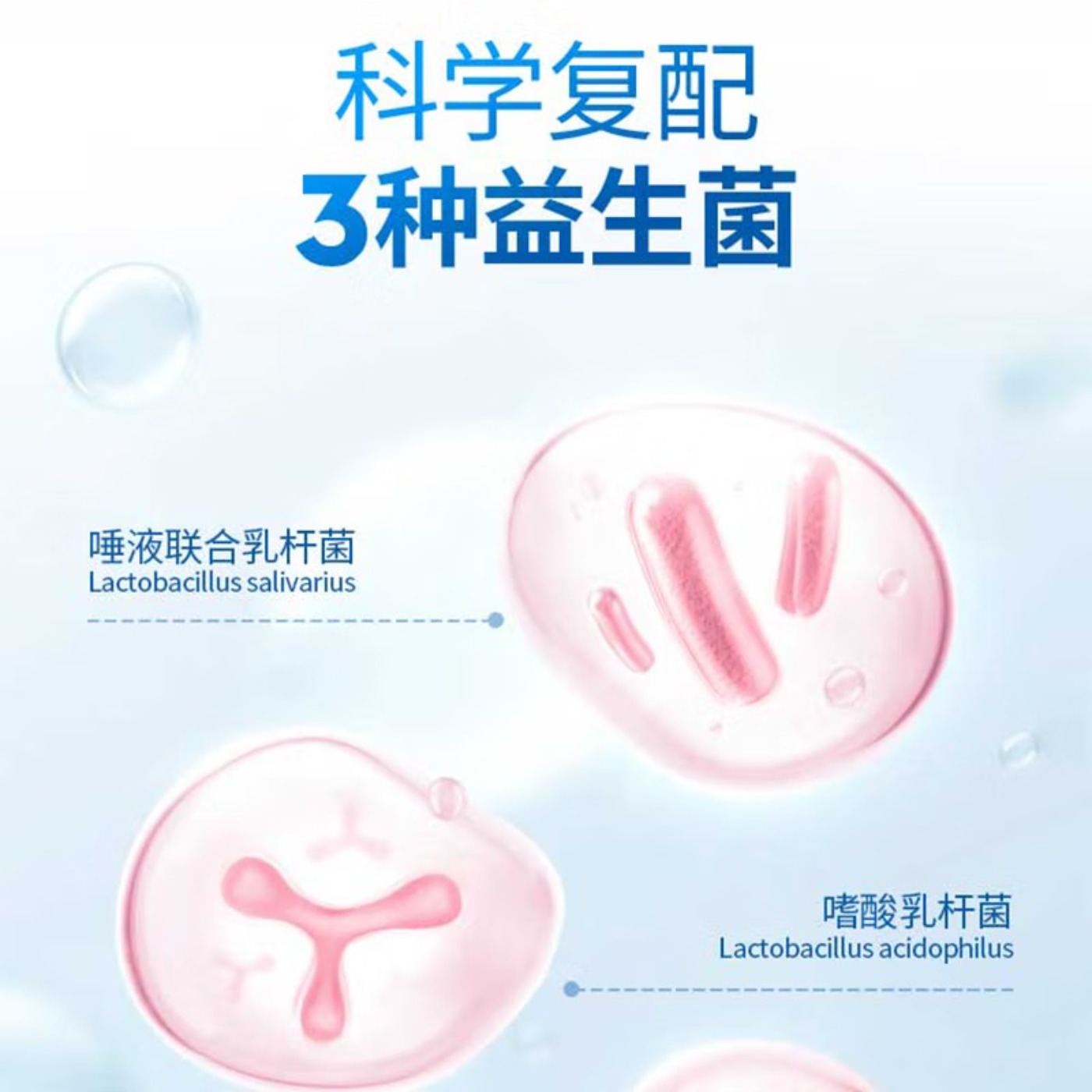 冷酸灵专研抗敏益生菌牙膏沁润白桃清新口气清洁牙齿 果香型 140g*3支高清大图