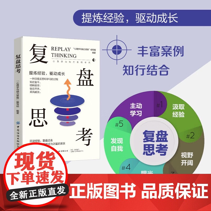 正版 复盘思考针对过去的事情做思维演练财商励志成功职场情商 图书籍高清大图