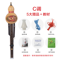 炎黄葫芦丝c调降b调乐器初学者入门零基础儿童小学生专业成人g/f调