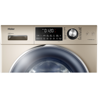 【二手99新】Haier/海尔G100958HBD14GU1烘干直驱变频洗烘一体滚筒洗衣机10KG大容量WiF ABT双喷淋