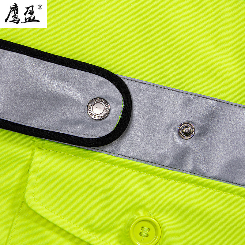 鹰盈 高可视警示劳保防护马甲 YY0221 件高清大图