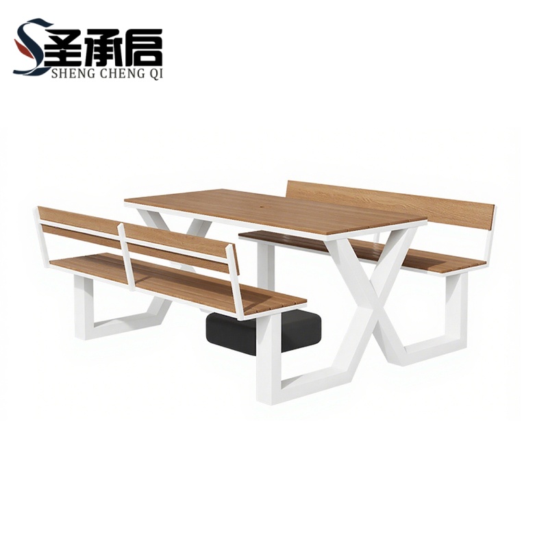 圣承启 户外桌椅 180cm 套高清大图