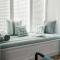 BONJEAN北欧高密度海绵飘窗垫窗台垫定做沙发垫条纹阳台榻榻米垫卡座